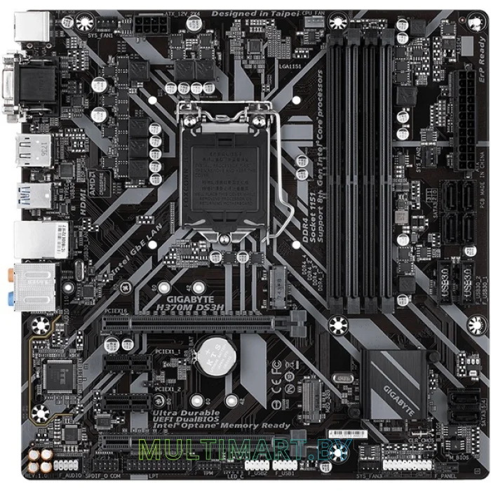 Материнская плата Gigabyte H370M DS3H (rev. 1.0)